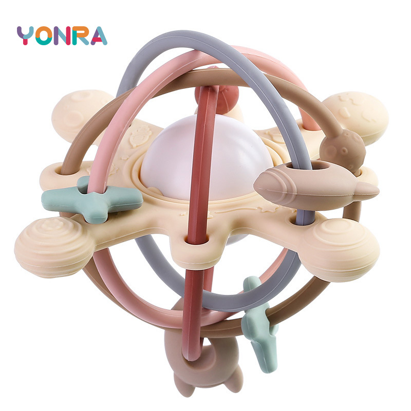 AliExpress Rattle & Sensory Teether Bed Bell Silicone Montessori Ball Newborn Baby Toys Children's Kids Gift Development Games 0 36 Months