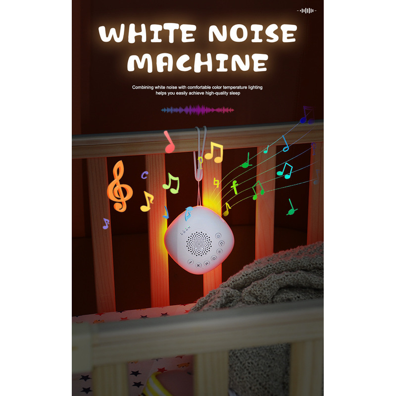 AliExpress Rechargeable White Noise Sound Machine with 20 Soothing Sounds, Sleep Aid Device with Night Light for Baby Kids Adults, Newbo, view 3