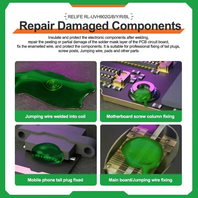 AliExpress RELIFE RL-UVH902 UV Curing Glue for Phone Repair, view 5