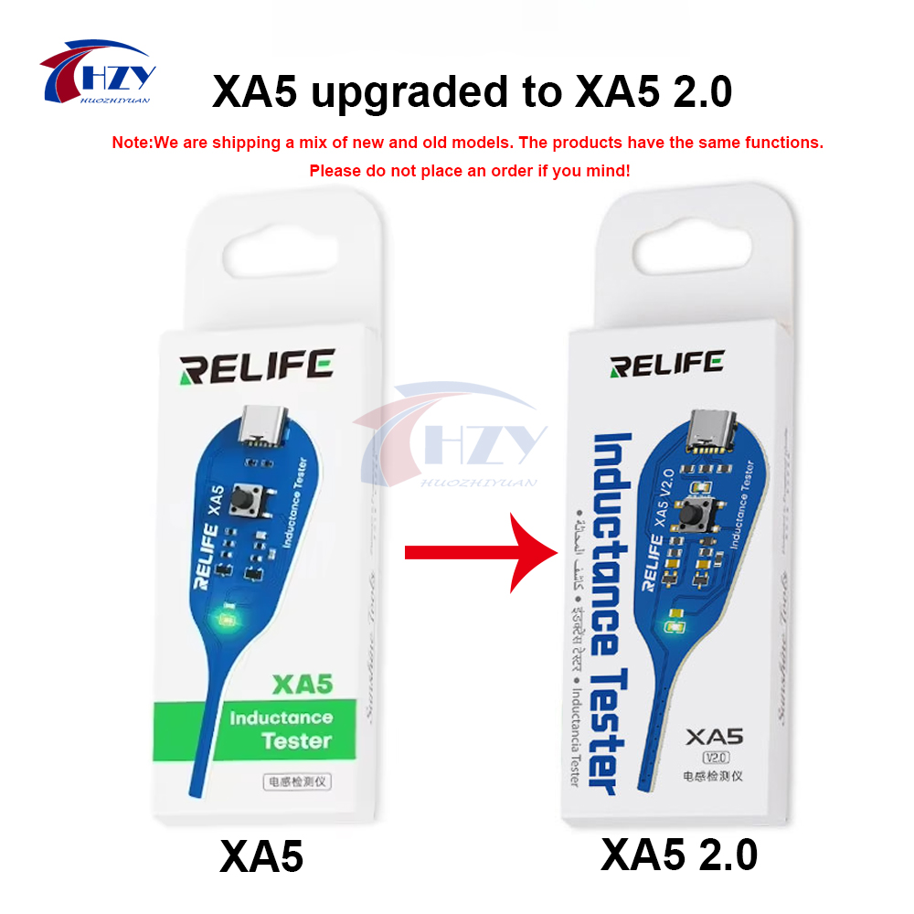 AliExpress RELIFE XA5 Inductance Tester Electromagnetic Non-Contact Fault Detection for Phones PCB Motherboard Repair Diagnostics Tool, view 2