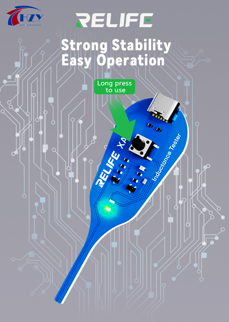 AliExpress RELIFE XA5 Inductance Tester Electromagnetic Non-Contact Fault Detection for Phones PCB Motherboard Repair Diagnostics Tool, view 4