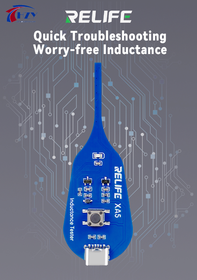 AliExpress RELIFE XA5 Inductance Tester Electromagnetic Non-Contact Fault Detection for Phones PCB Motherboard Repair Diagnostics Tool, view 6