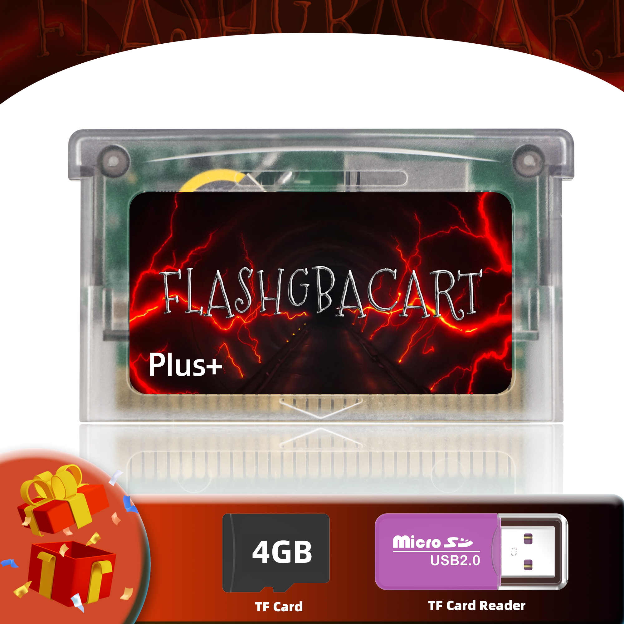 AliExpress REMANK V1.5 Flash GBA Cart FLASHGBACART GBA Card GBA Cartridge 100+Retro Game RTC 1M Flash GBC with GBA GBC GB NES Compatible DS, view 2