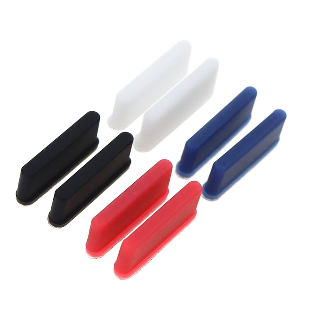 AliExpress Replacement Silicone Pad Button For 3DS Game Console Upper Top LCD Screen Front Rubber Feet Cover Pad Repair Parts, view 2