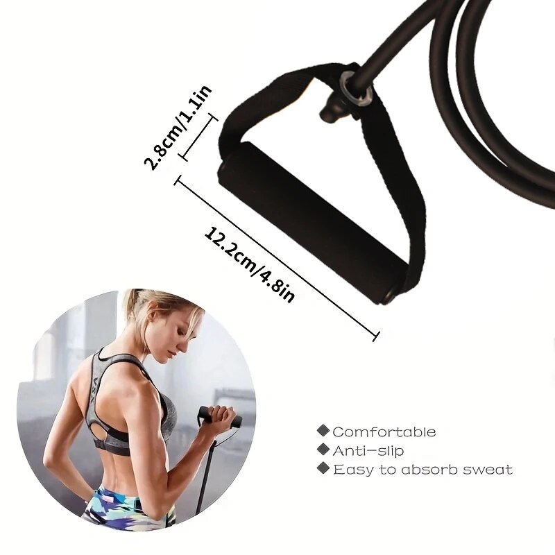 AliExpress Resistance Bands with Handles for Home Workouts, view 3