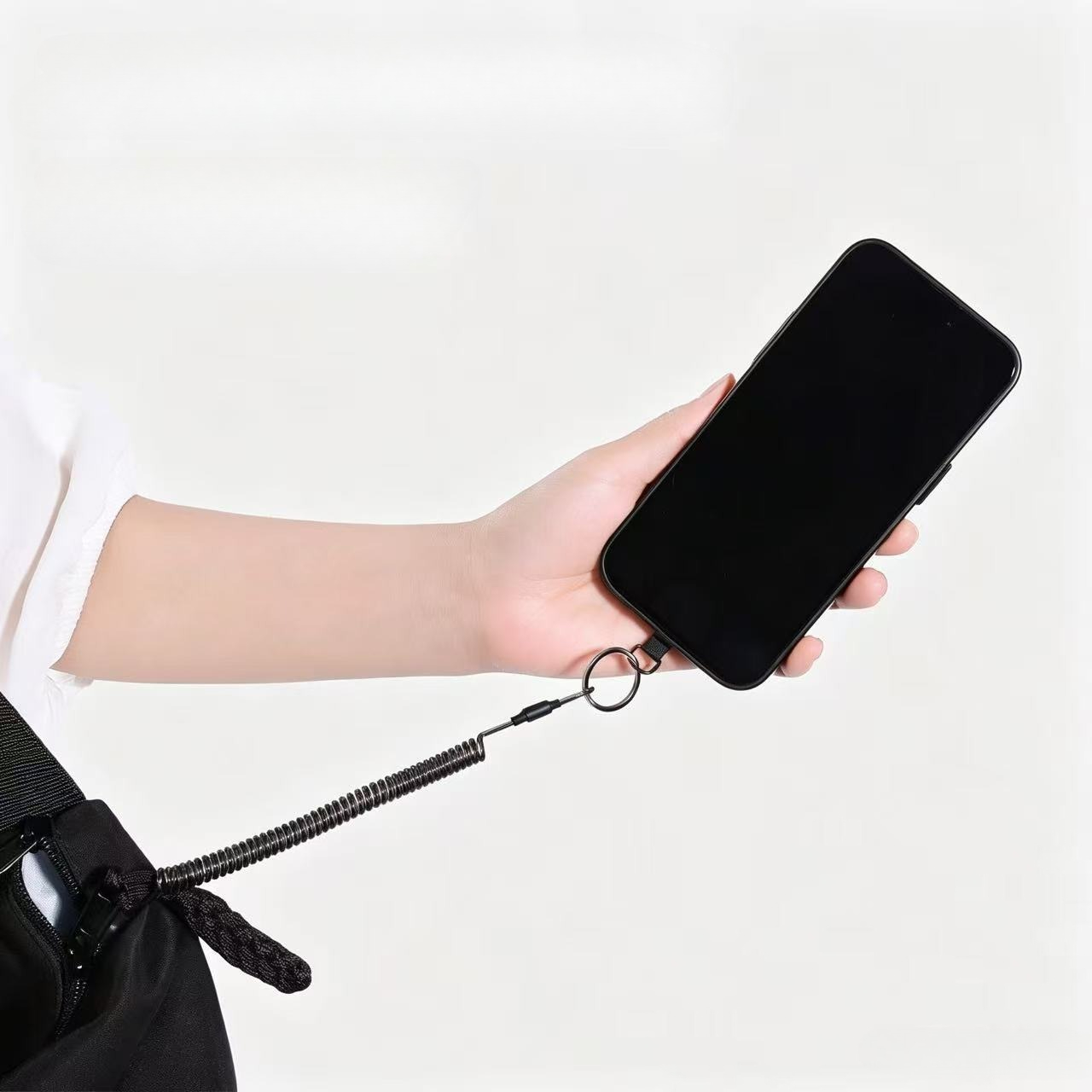 AliExpress Retractable Anti-Theft Phone Lanyard with Quick Release, view 3