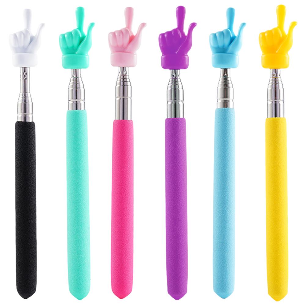 AliExpress Retractable Teacher Pointer Finger Design StainlessSteel Telescopic School Teaching Pointer Stick Teacher Supplies for Classroom