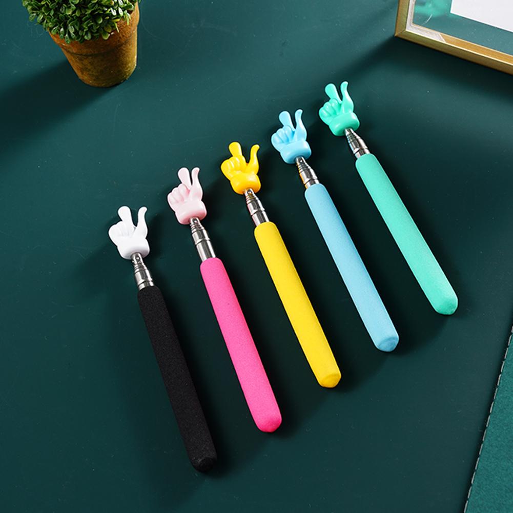 AliExpress Retractable Teacher Pointer Finger Design StainlessSteel Telescopic School Teaching Pointer Stick Teacher Supplies for Classroom, view 3