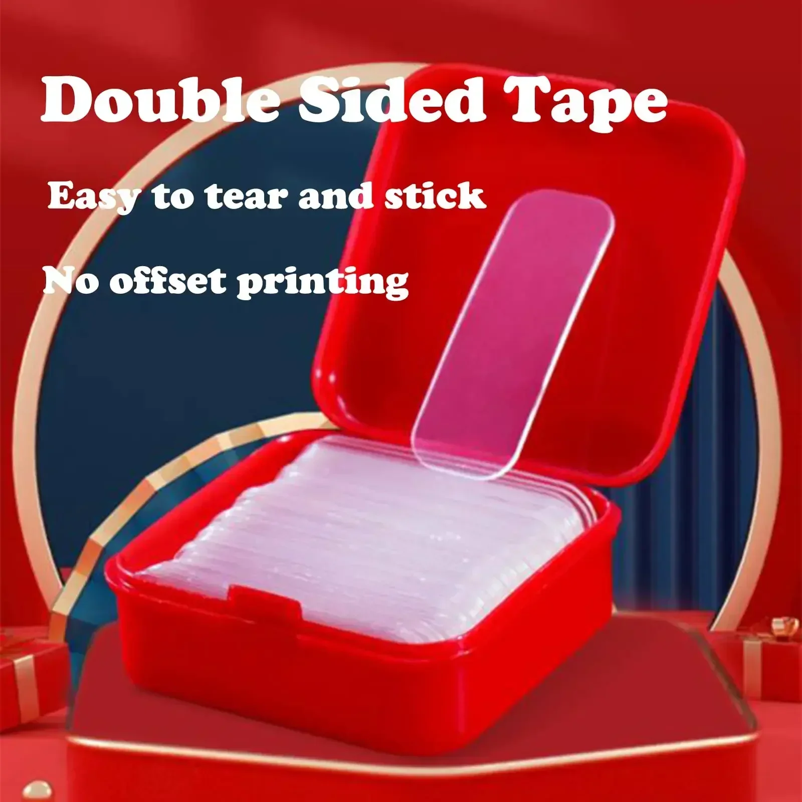 AliExpress Reusable Clear Nano Double-Sided Tape, view 4