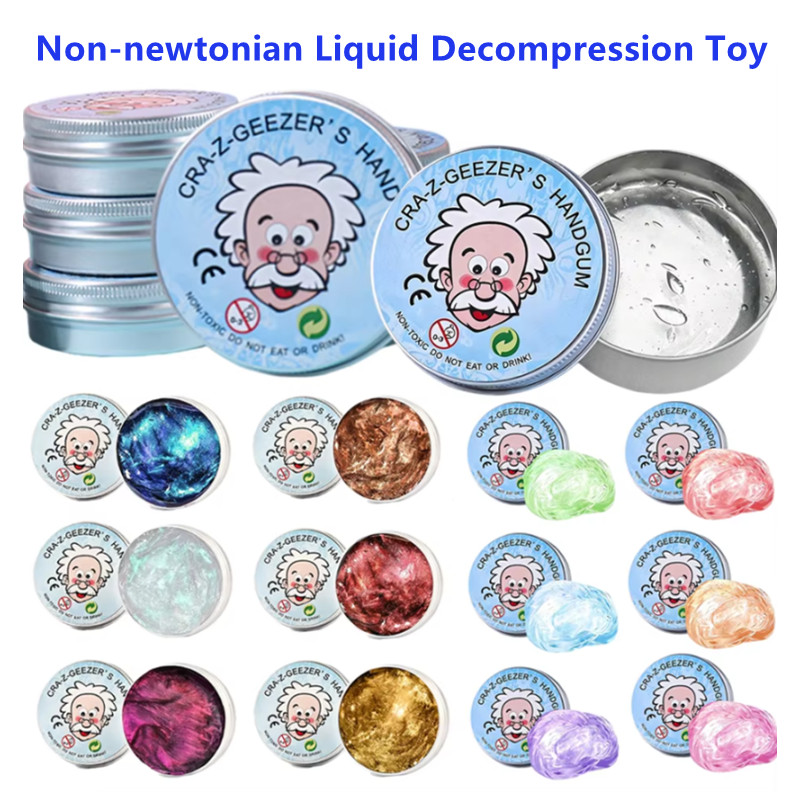 AliExpress Reusable Liquid Crystal Bouncy Slime Putty