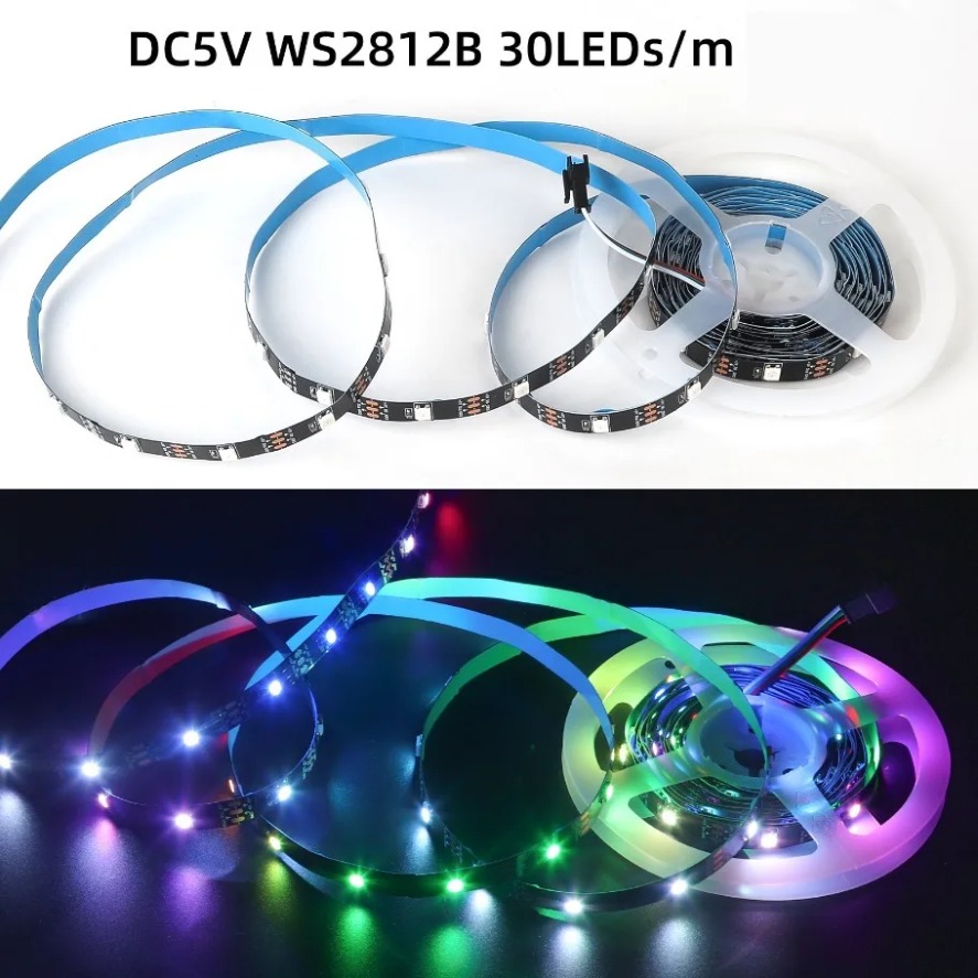 AliExpress WS2812B Addressable RGBIC LED Strip (5V), view 4