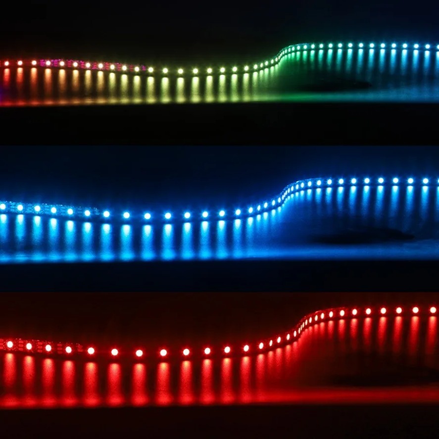 AliExpress WS2812B Addressable RGBIC LED Strip (5V), view 5