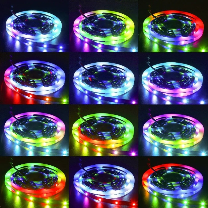 AliExpress WS2812B Addressable RGBIC LED Strip (5V), view 6