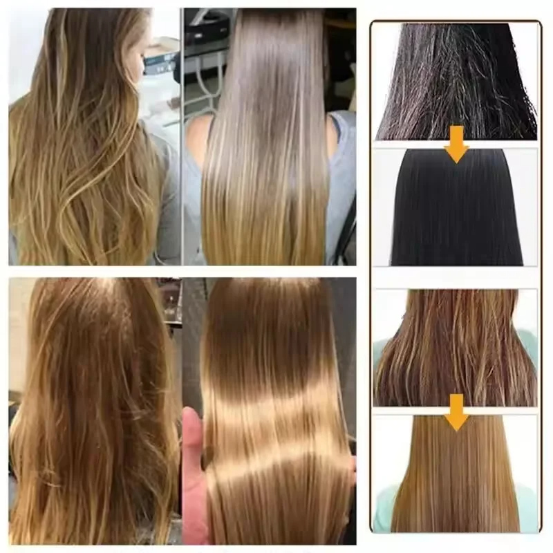 AliExpress Rice Magic Keratin Hair Mask 5 Seconds Repair Damaged Frizzy Hair Soft Smooth Shine Moisturizing Nourishing Hair Root Care, view 2