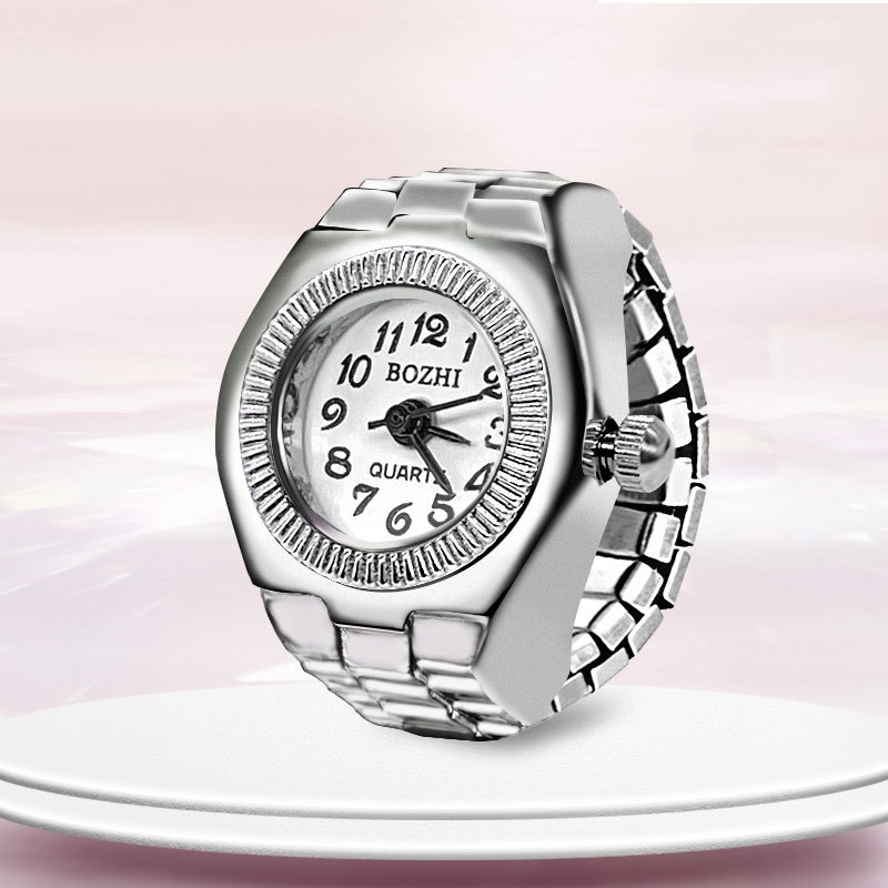 AliExpress Alloy Circular Dial Finger Ring Watch