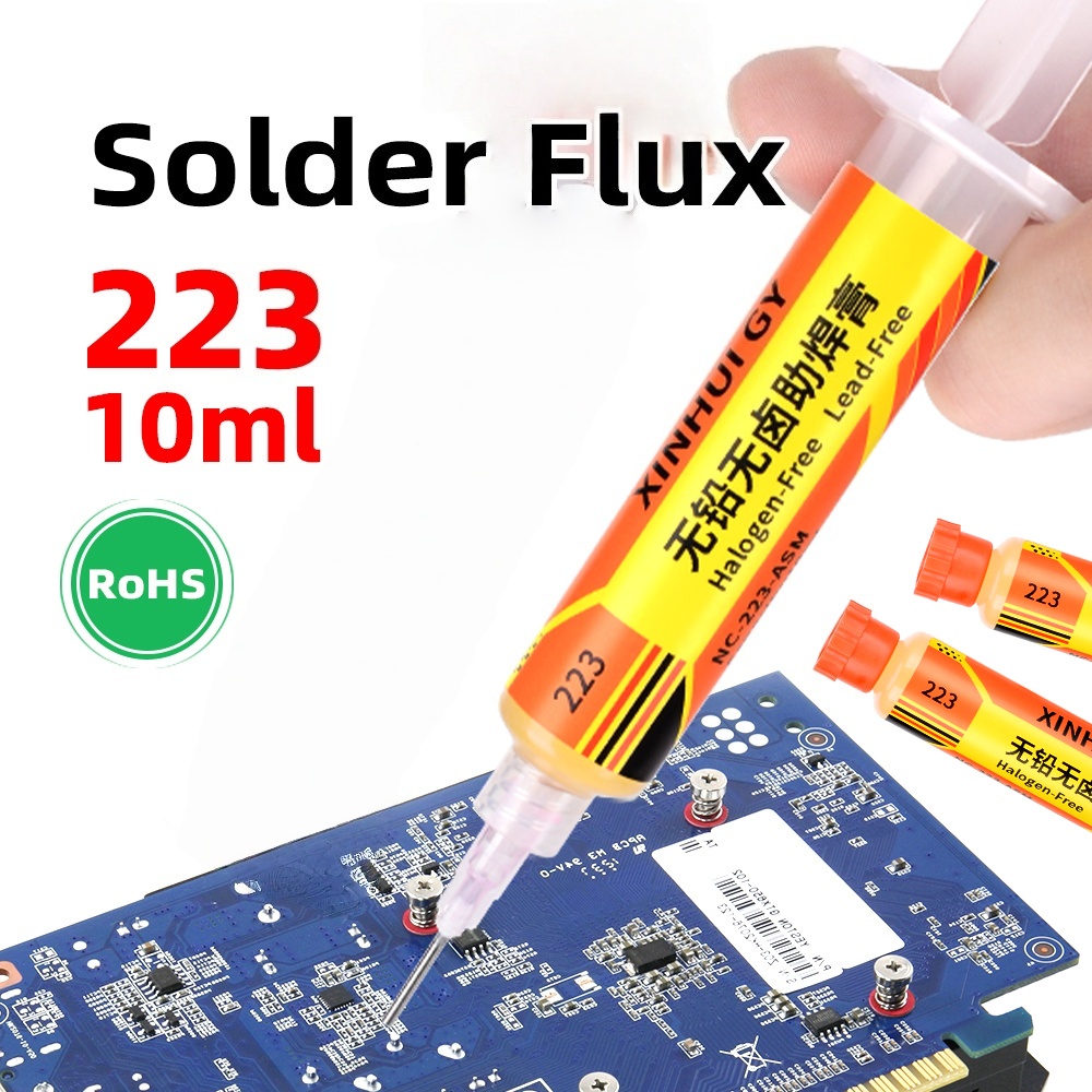 AliExpress RMA-223 BGA Lead-Free No-Clean Flux Paste