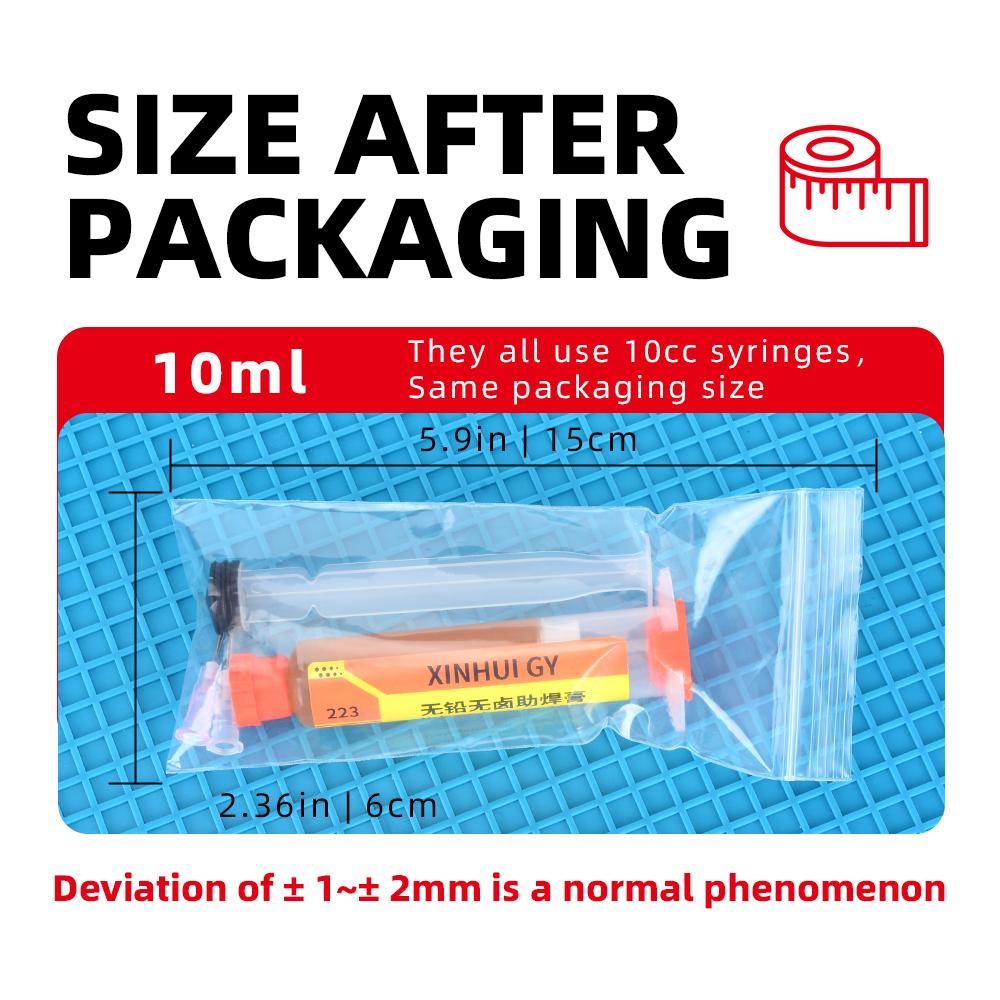 AliExpress RMA-223 BGA Lead-Free No-Clean Flux Paste, view 6