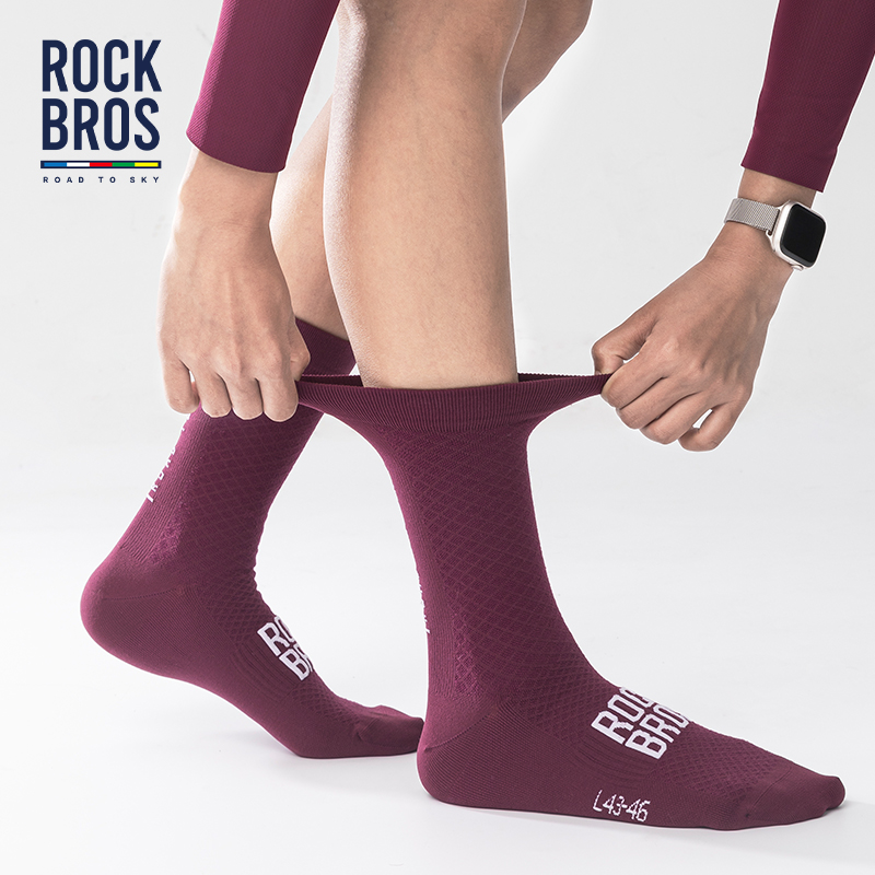 AliExpress ROCKBROS Shock-Absorbing Cycling Socks, view 3