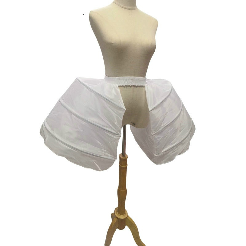 AliExpress Rococo 3 Hoops Petticoat Baroque Underskirt For Vintage Wedding Dress Bridal Gowns Wedding Accessories Victorian Crinoline, view 4