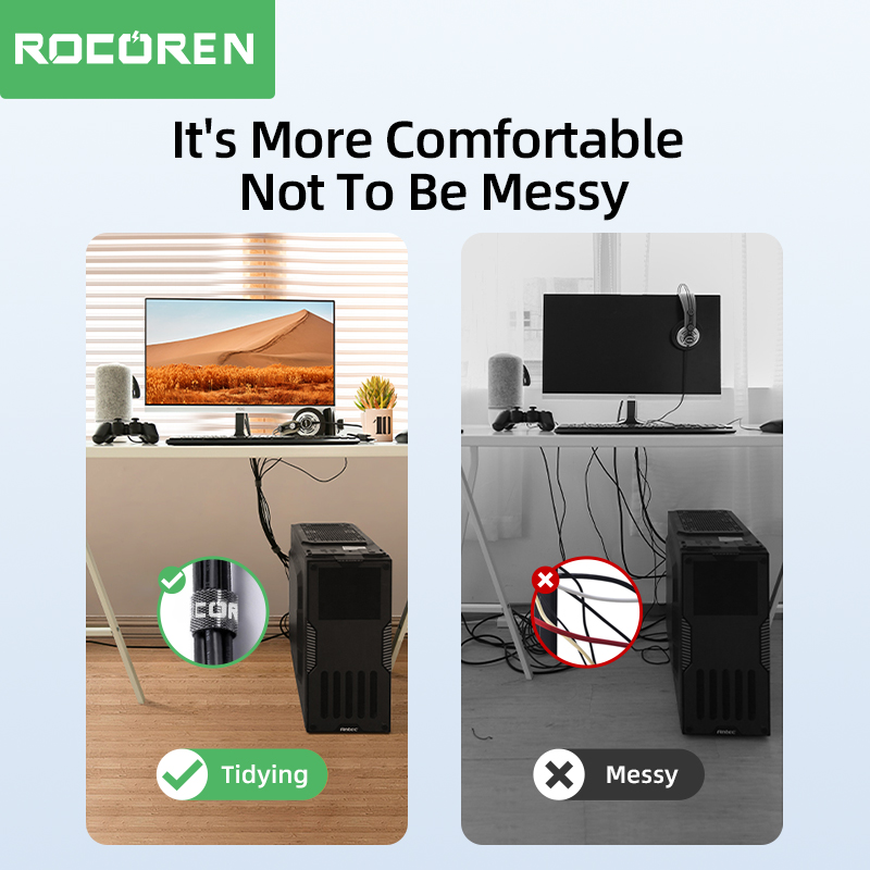 AliExpress Rocoren Cable Organizer and Wire Winder, view 5