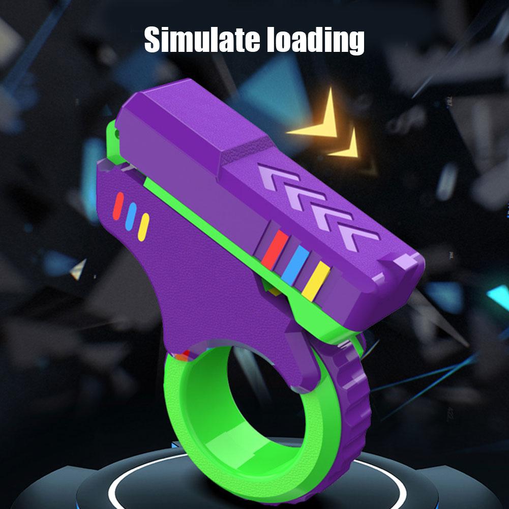 AliExpress Rotary Finger Sliders Fidget Toy Office Pressure Relief Slider Ratchet Finger Fidget 3D Printed Fidegt ToysFingertip Textured, view 5