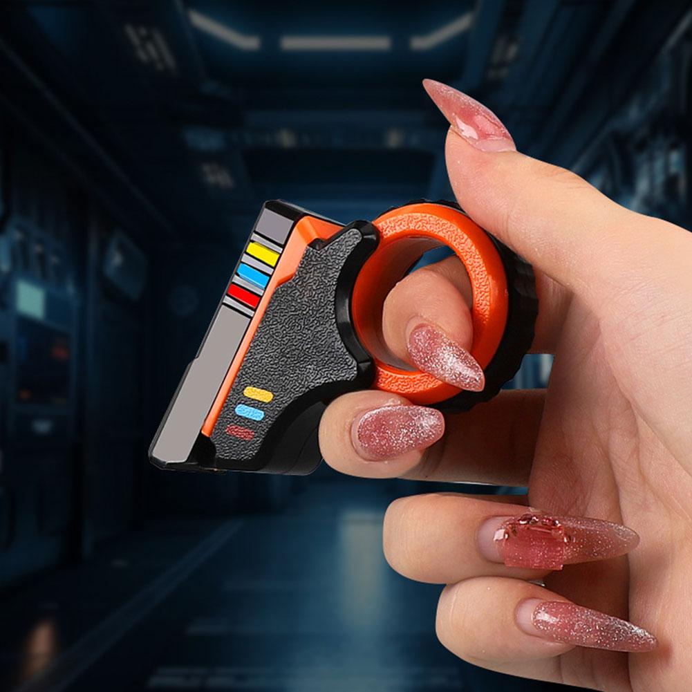AliExpress Rotary Finger Sliders Fidget Toy Office Pressure Relief Slider Ratchet Finger Fidget 3D Printed Fidegt ToysFingertip Textured, view 2