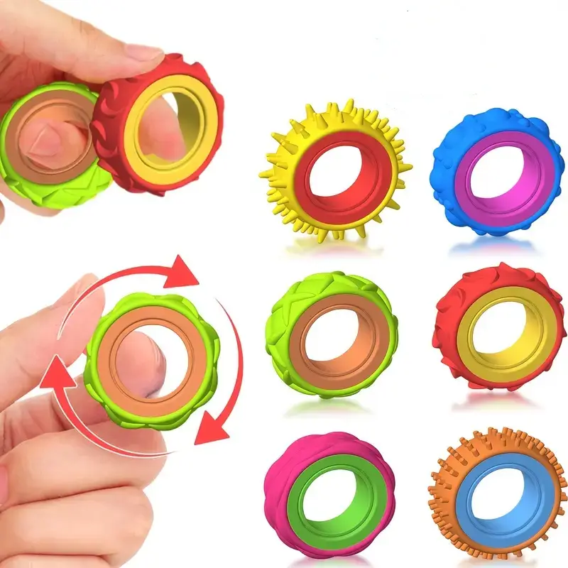 AliExpress Rotating Fidget Ring Finger Spinner