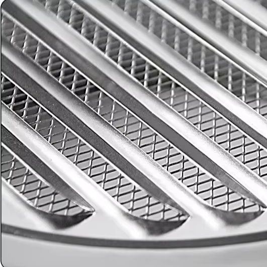 AliExpress Round Duct Air Vent Cap Stainless Steel External Wall Vent Grille 70-200mm Air Ventilation Cover Vent Hole Cover for Home Ventil, view 5