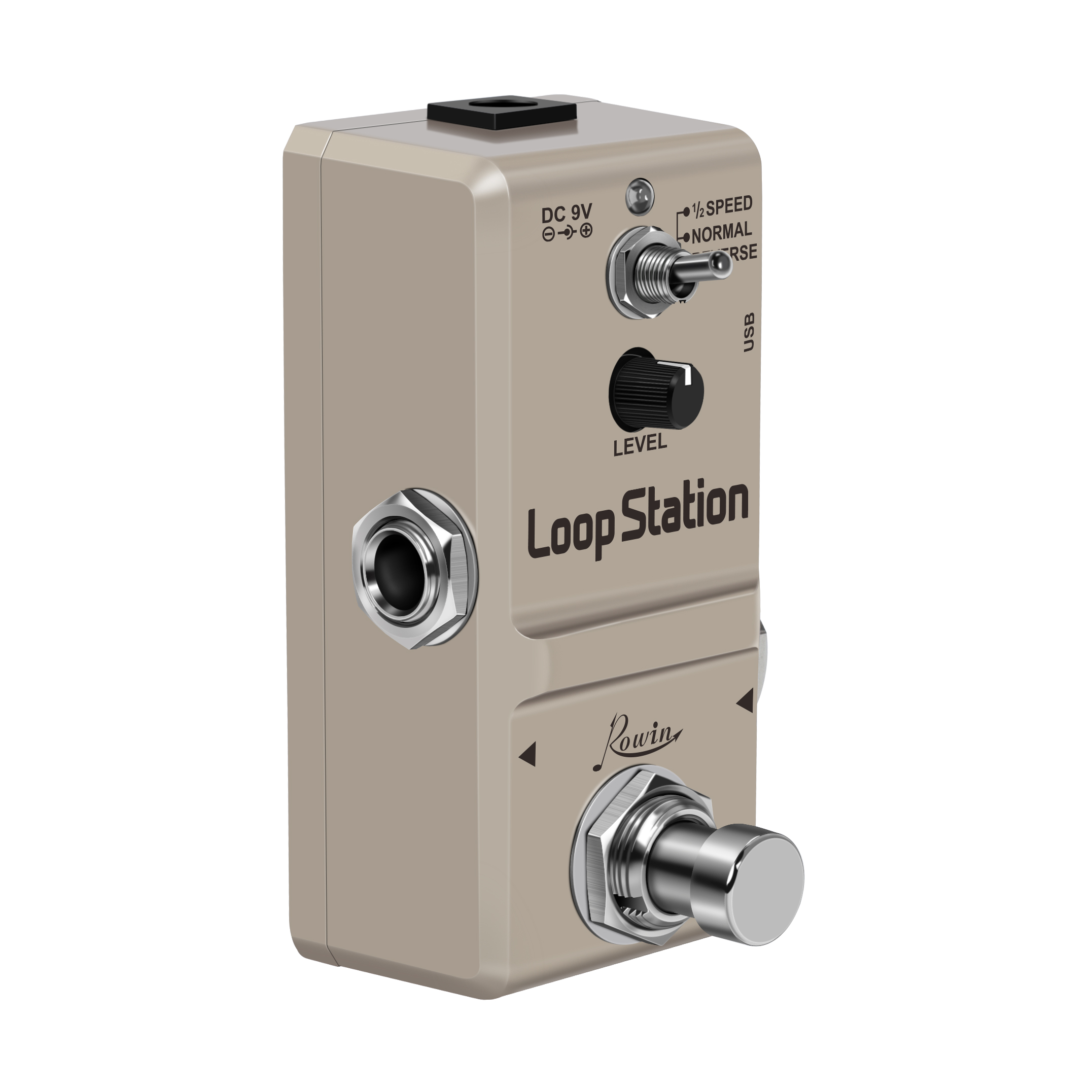 AliExpress Rowin LN-332S Loop Station 48K Looper Pedal Unlimited Overdubs 10 Minutes of Looping, 1/2 Time, and Reverse Pedal True Bypass, view 3