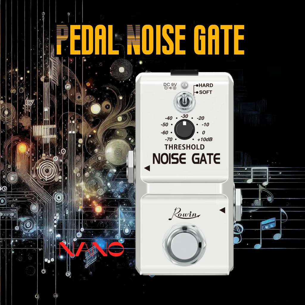 AliExpress Rowin Super Tiny Pedal Noise Gate Effects Noise Reduction Noise Filter Suppressor Noisegate Stompbox NS-3 For Electric Bass, view 6