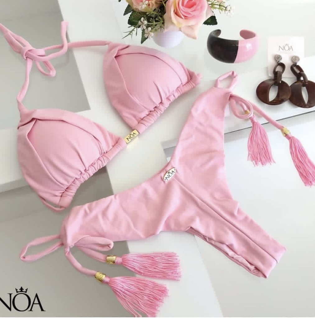 AliExpress RUOTONGSEPT 2025 New Sexy 13 Color Triangle Bathing Suit for Women Brazilian Bikinis Swimwear Push Up Swimsuit Beach Bikini Set, view 5