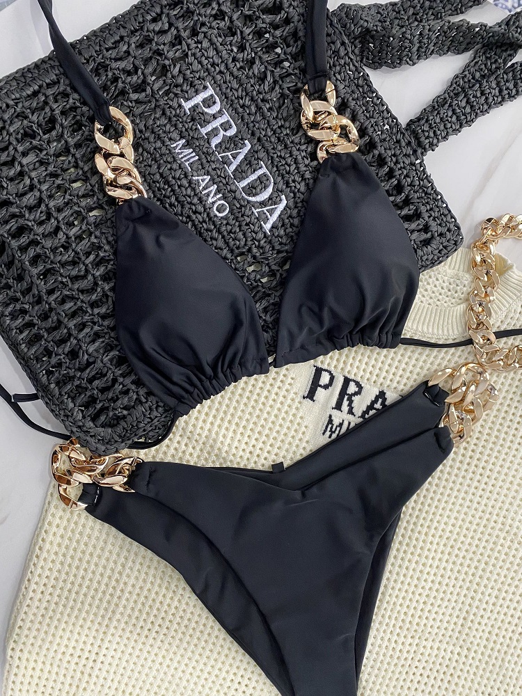AliExpress RUOTONGSEPT New Sexy Bikini 2023 Triangle Bathing Suit for Women Brazilian  Bikini Set 2-piece Halter Swimwear Push Up Swimsuit