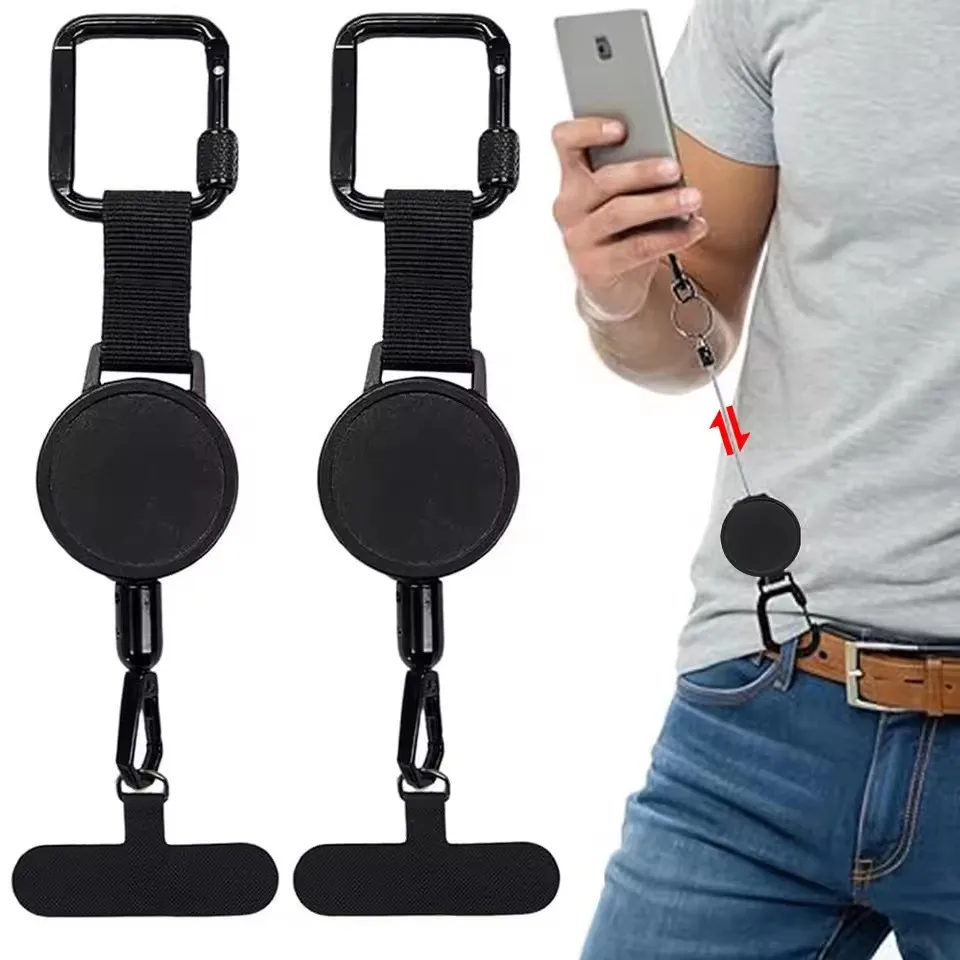 AliExpress Retractable Phone Safety Tether with Carabiner