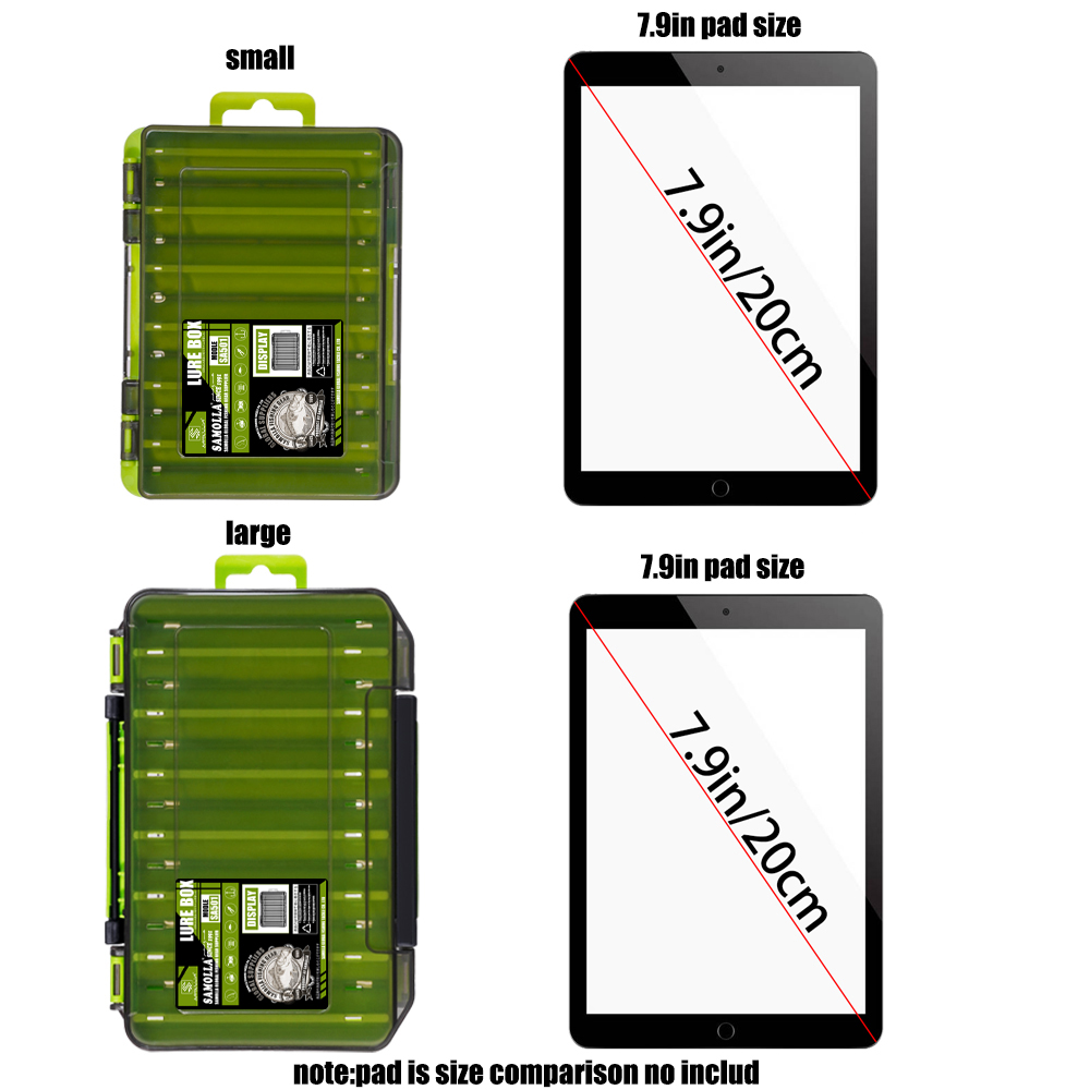 AliExpress SAMOLLA Double-Sided Fishing Tackle Box, view 6