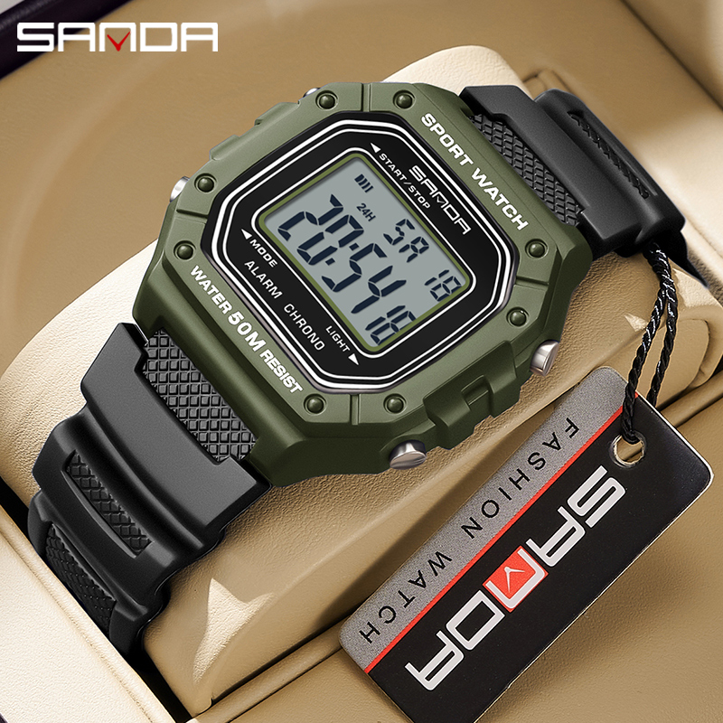 AliExpress SANDA 2156 Men's Military LED Digital Watch