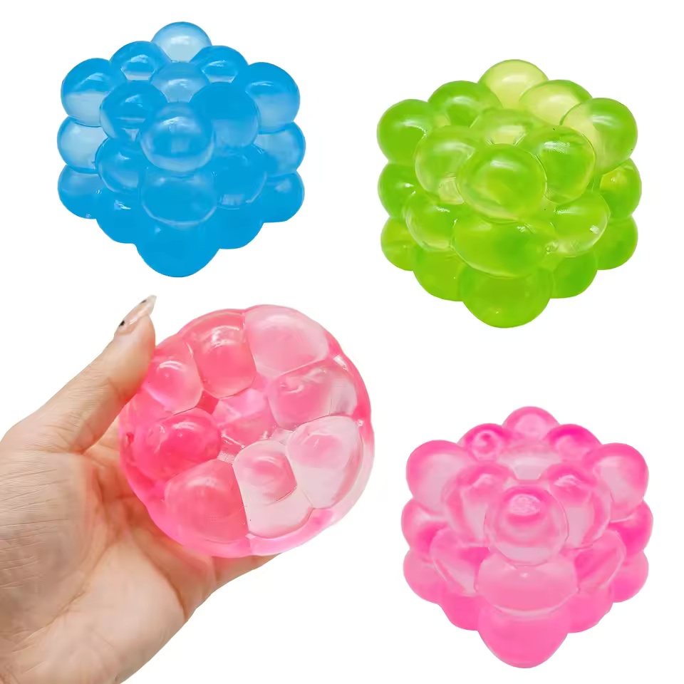 AliExpress Schylling Nice Cube Sensory Fidget Stress Relief Anxiety Tool for Focus ADHD Office Desk Calming Gadget, view 5