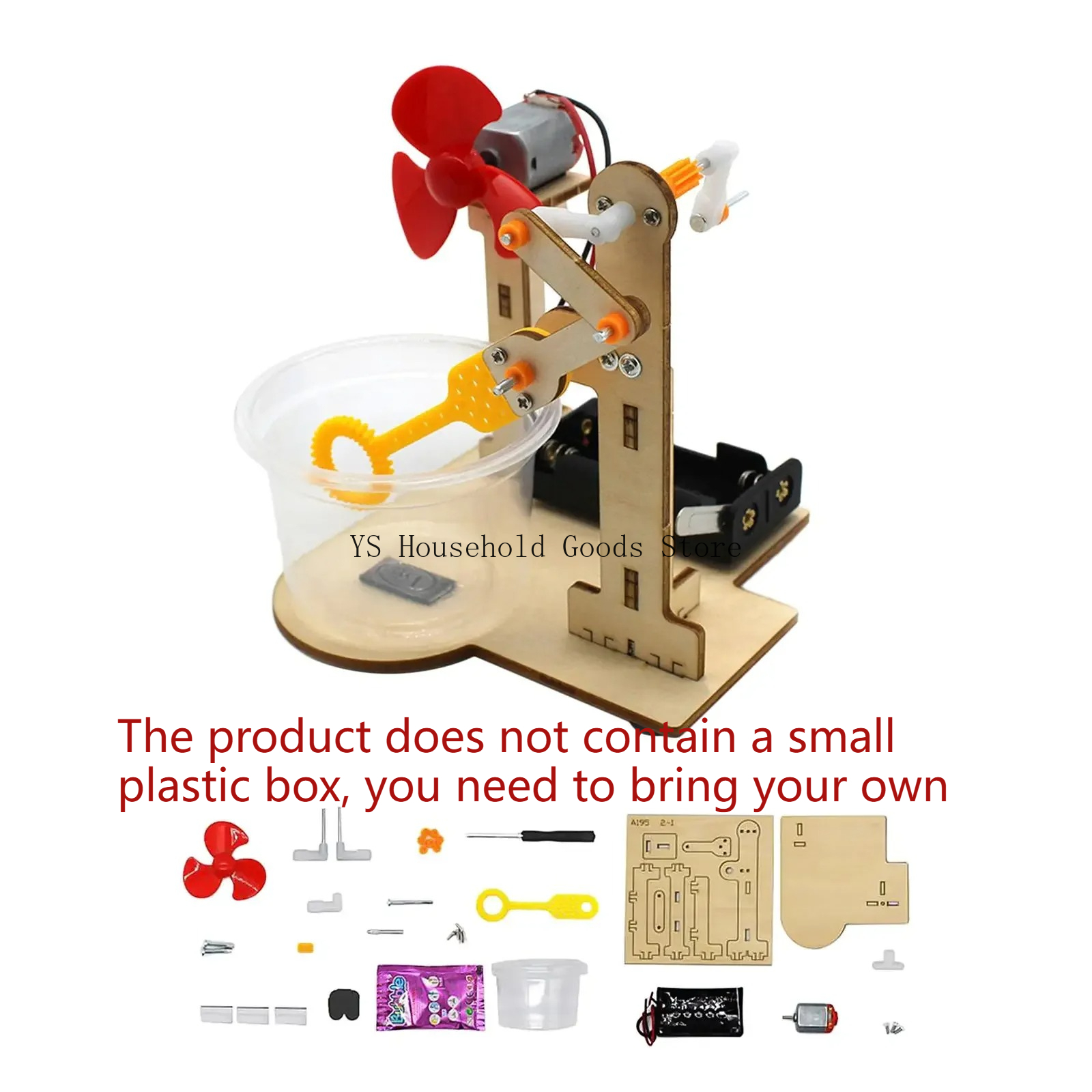 AliExpress Science Experiment Toy Early Learning Toy Technology Small Production Wooden Toy for Kids Girls Boys Students Teens Age 6+, view 3