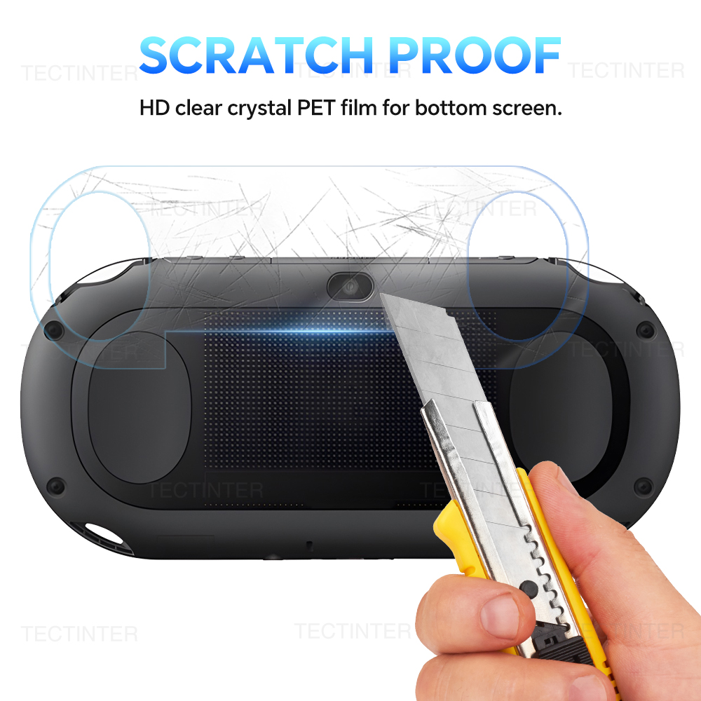 AliExpress Screen Protector for Sony PS Vita PSV 1000 Front Tempered Glass +Back Clear Full HD Protective film Cover for PSV 2000 Handheld, view 5