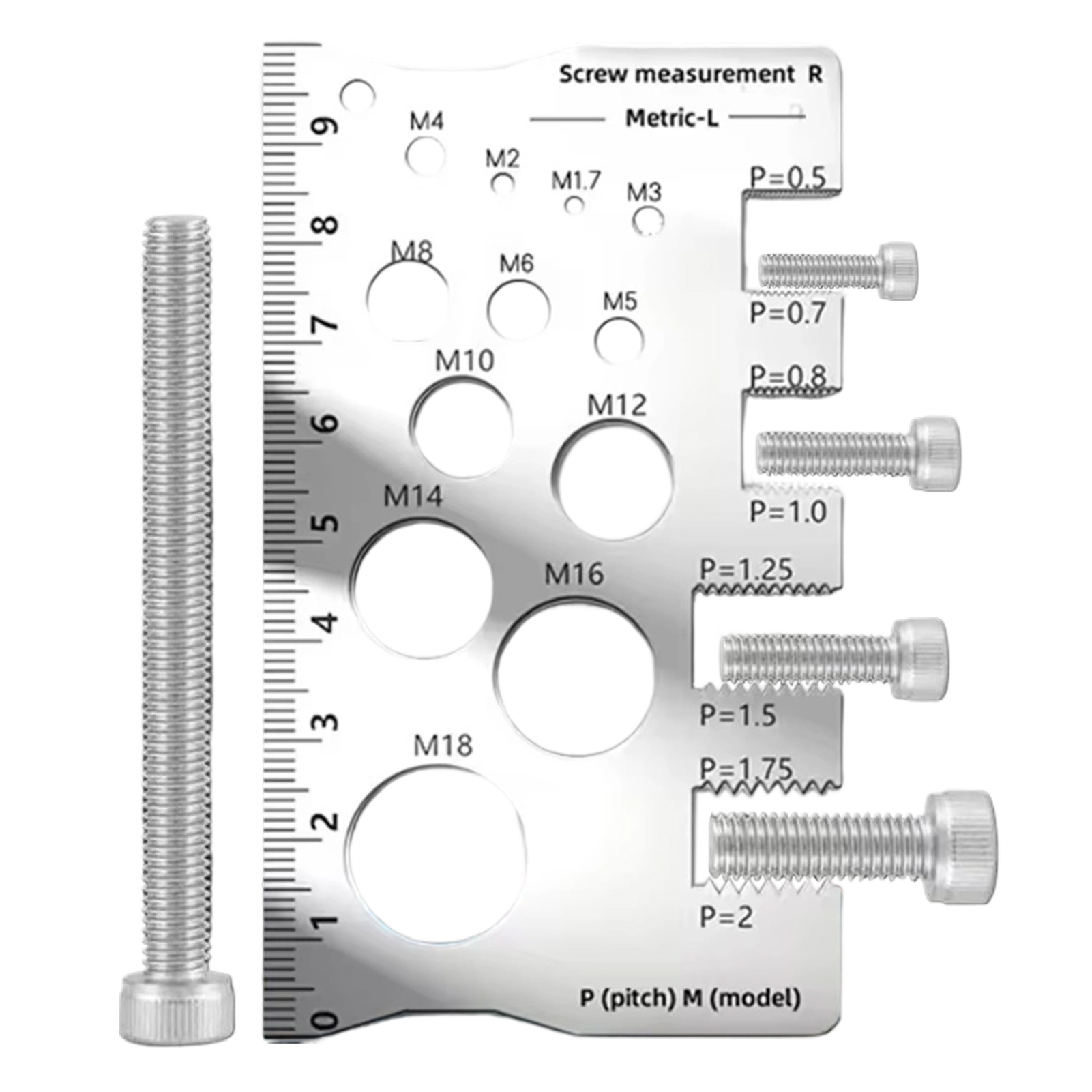 AliExpress Metric Screw Thread Pitch Gauge