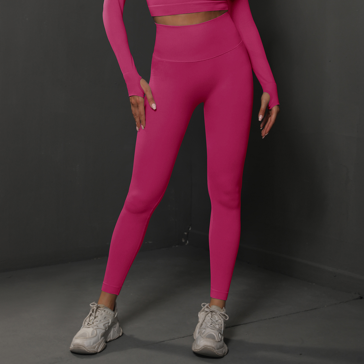 AliExpress Seamless Gym Leggings Women Yoga Pants Sexy High Waist Booty Lifting Leggings Pants Women Sports Clothing Fitness Wear, view 3