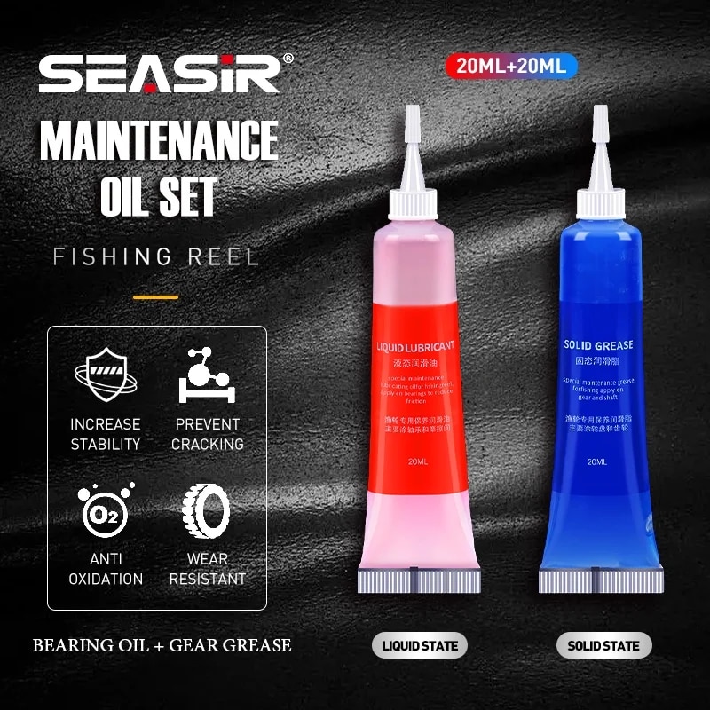 AliExpress SEASIR Fishing Reel Grease and Oil Set