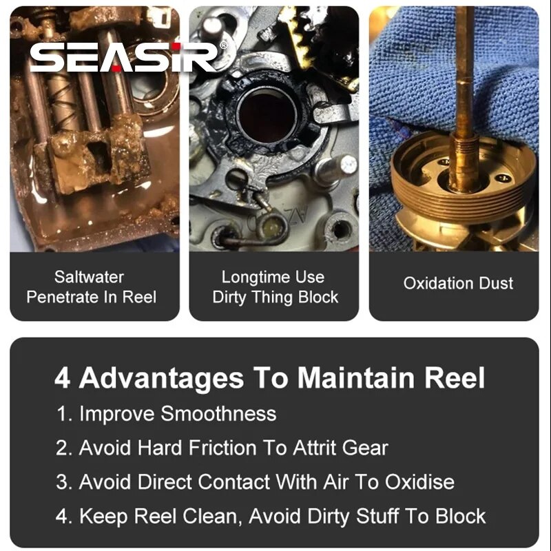 AliExpress SEASIR Fishing Reel Grease and Oil Set, view 5