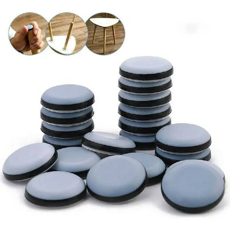 AliExpress Self-Adhesive Furniture Glides Stick-on Chair Leg Slider Bumper Pad for Floor Protection Compatible with Carpet And Hardwood