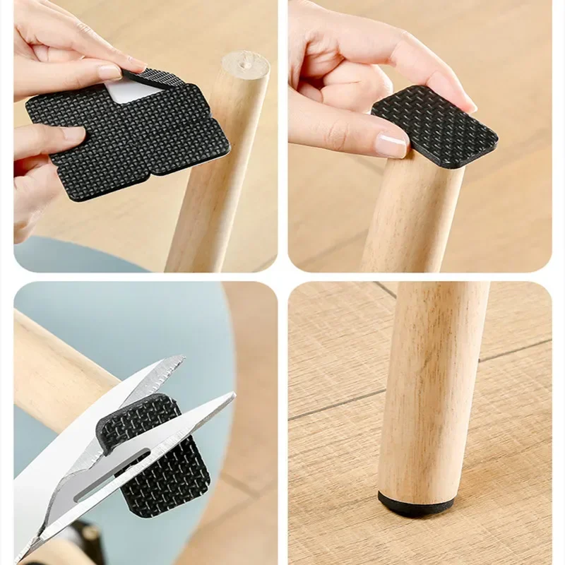 AliExpress Self Adhesive Furniture Leg Feet Protector Pad Chair Leg Pad Anti-Skid Scratch DIY Resistant Furniture Feet Floor Protector Pads, view 6