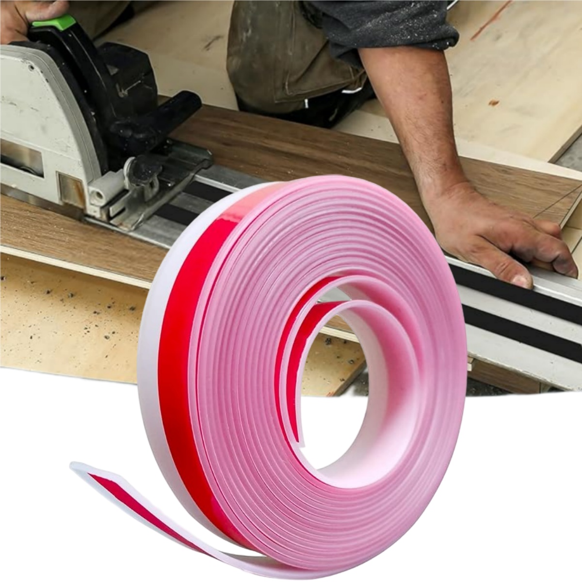 AliExpress Self-Adhesive Replacement Strip Compatible with Festool Track & Circular Saw, Anti-Splinter Edge Protector Guard Festool Track, view 3