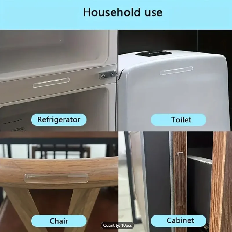 AliExpress Self-Adhesive Clear Silicone Furniture Bumpers, view 3
