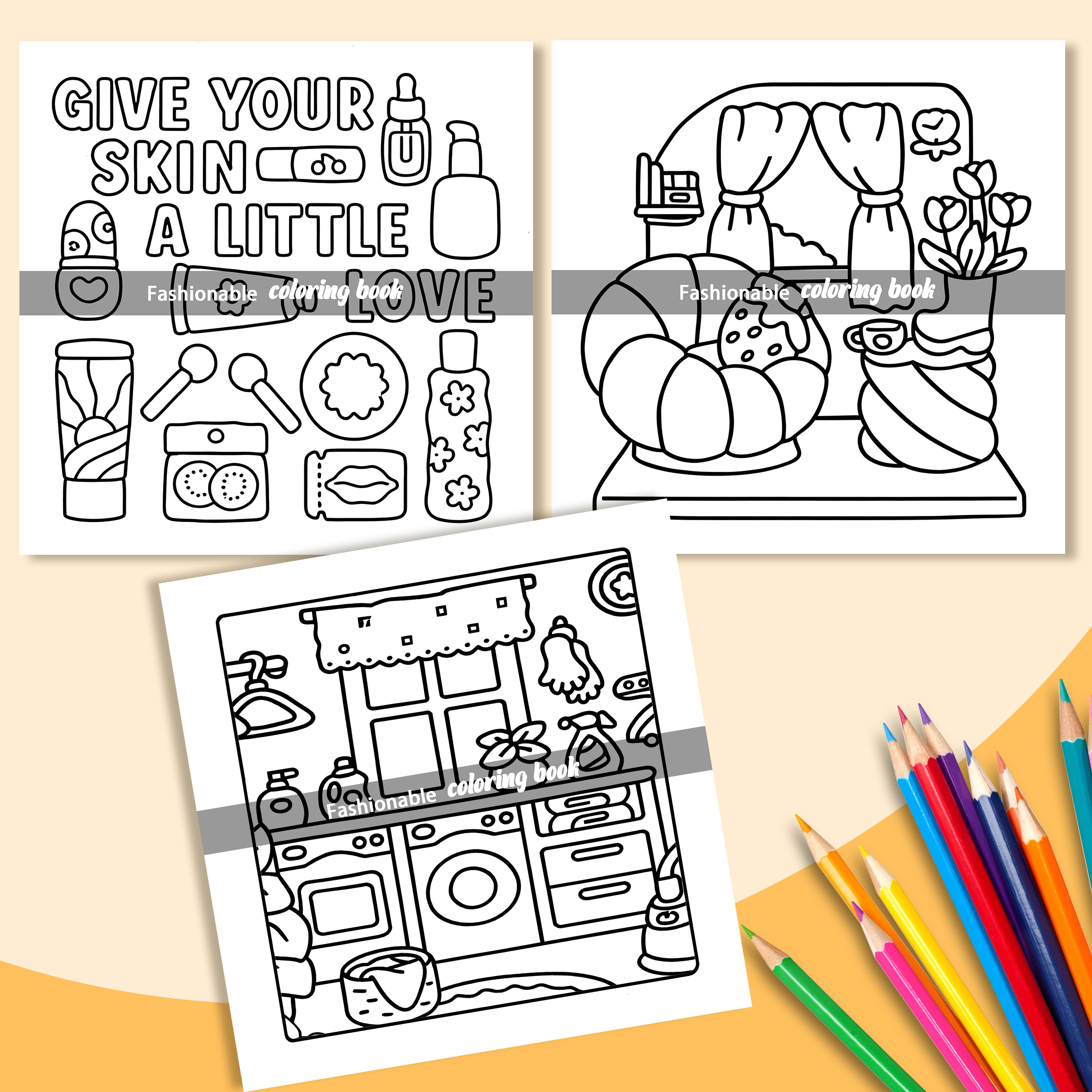 AliExpress Self-Love Adult Coloring Book, view 4