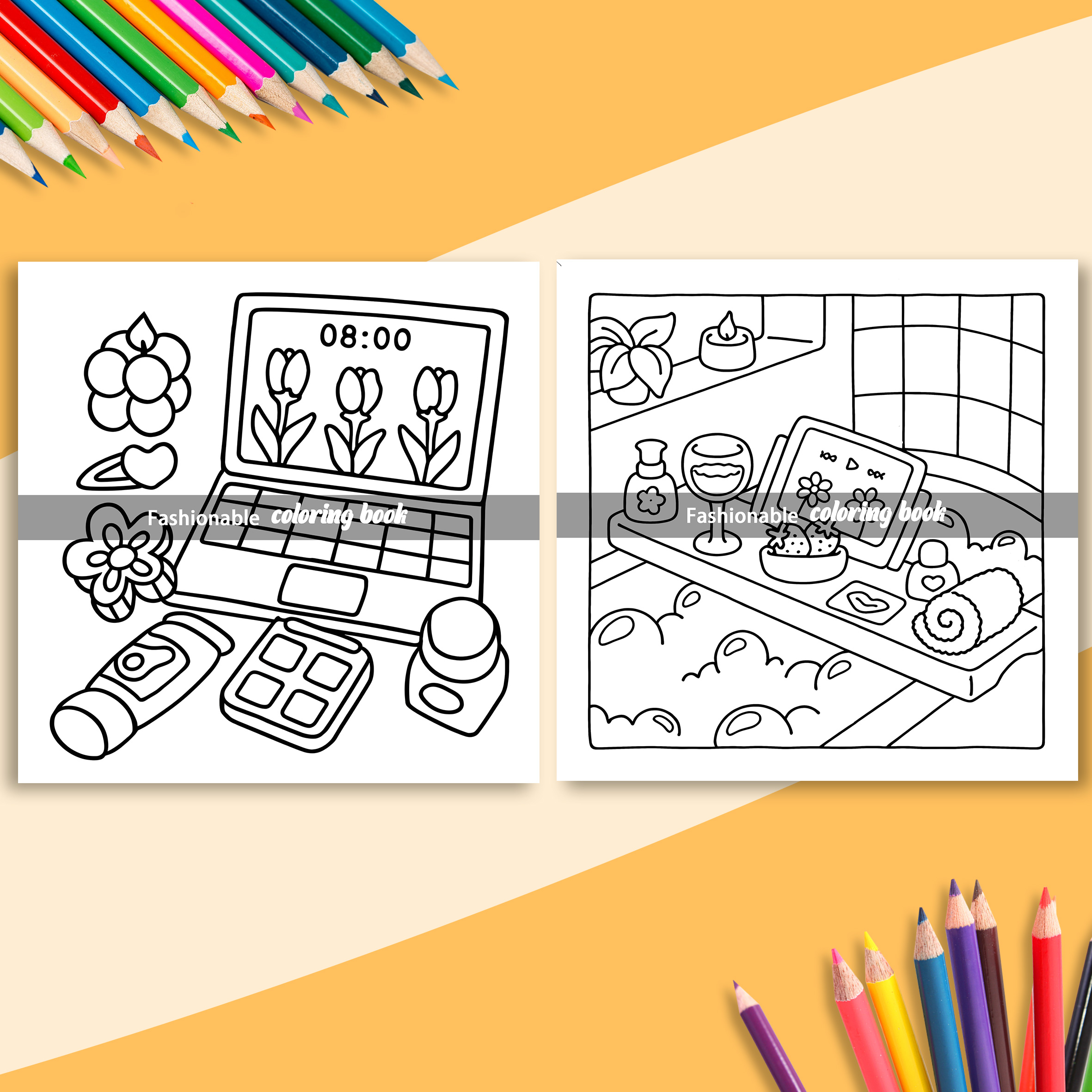 AliExpress Self-Love Adult Coloring Book, view 5