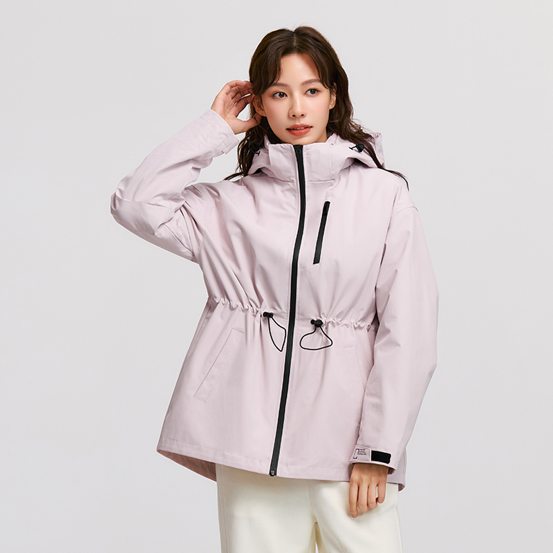 AliExpress Semir Down Jacket Women 2026 New Two-Piece Three-in-One Outdoor Travel Daily Waterproof Oil-proof Stain-proof Woman Winter Coat, view 4