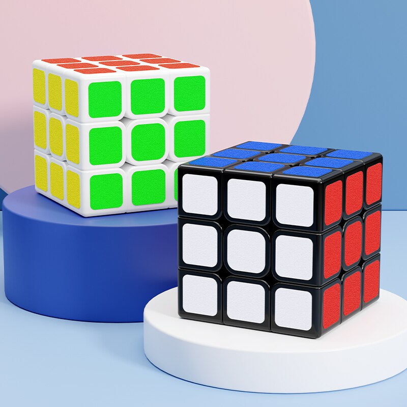AliExpress SENGSO Magic Cube 3x3 Frosted Texture Sticker Magic Cube Educational Toys Children Puzzle Toys Designated For Competition Cubes, view 4